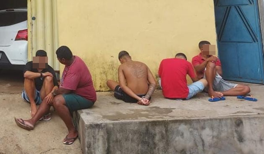 Criminosos presos pela Polícia Militar do Piauí