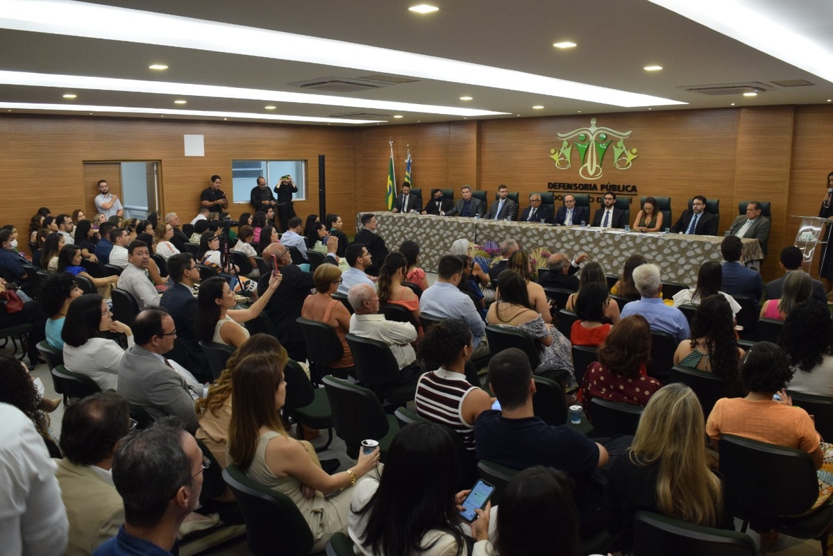 Cerimônia de posse dos novos Defensores Públicos