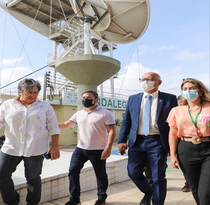 Franzé Silva em vista a TV Assembleia