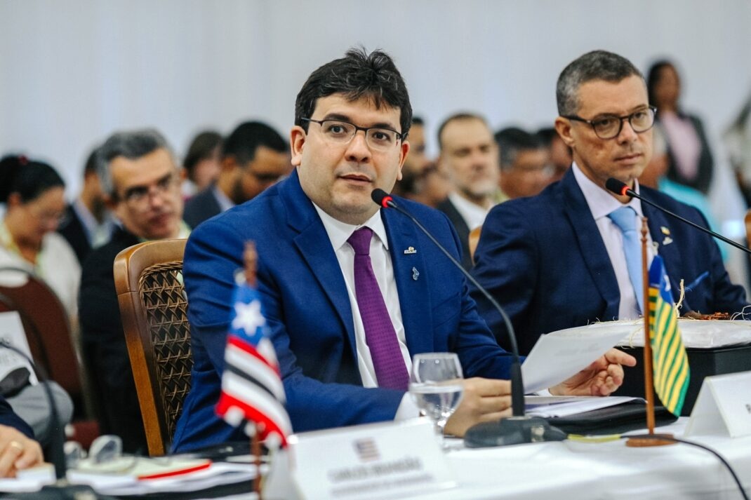 Governador Rafael Fonteles (PT), na Assembleia do Consórcio Nordeste