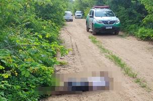 Homem é morto na zona sul de Teresina (Foto: Fábio Wellington/ Correio Piauiense)