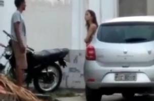 Homem tentou matar mulher em Teresina (Foto: Reprodução/Whatsapp)