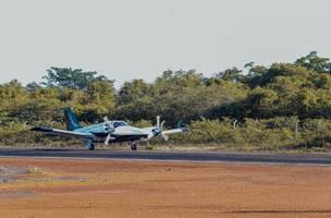 Novo aeroporto do município de Piripiri (Foto: Divulgação/ Ascom)