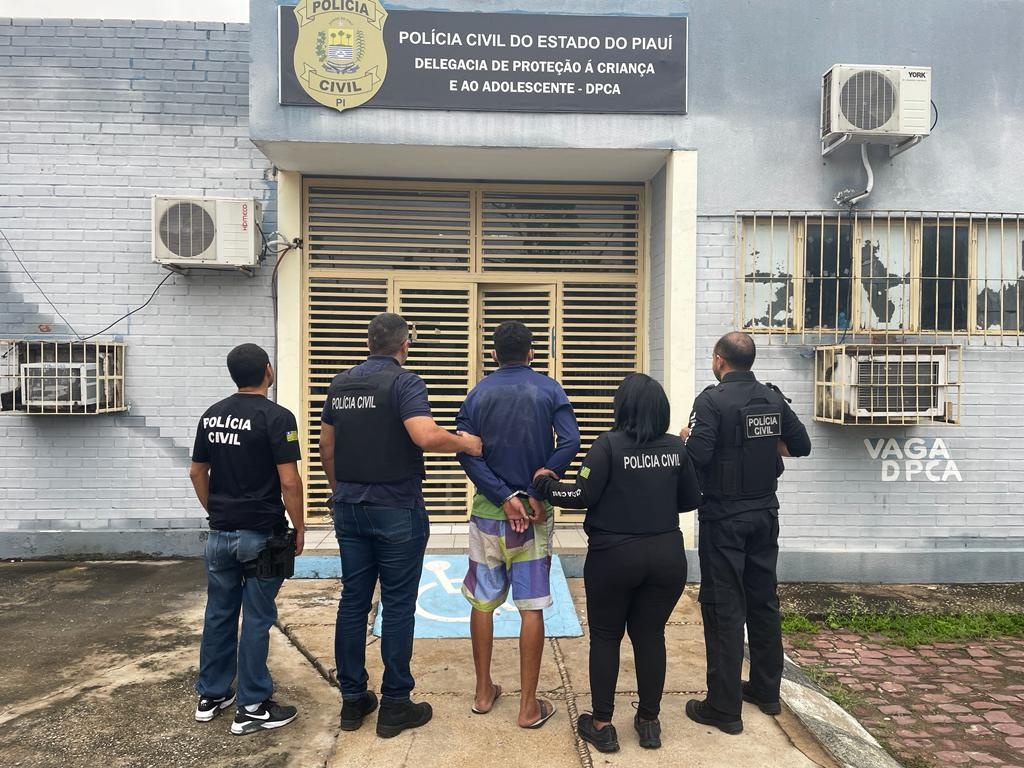 Prisão de estuprador em Teresina