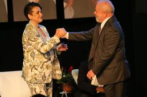 Tarciana Medeiros e presidente Lula (Foto: Reprodução/ Agência Brasil)