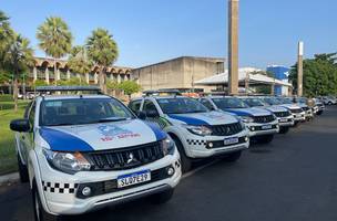 As viaturas atendem ao aumento do efetivo de policiais. (Foto: Luis Fernando Amaranes/ Correio Piauiense)