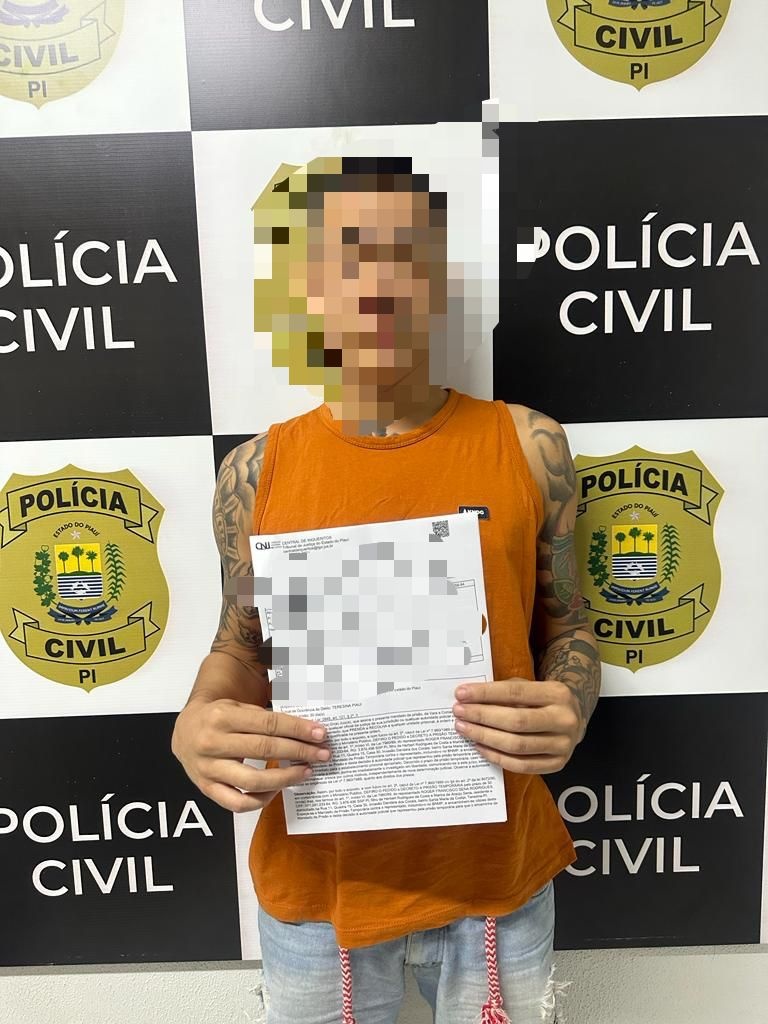 Homem é preso suspeito de duplo homicídio em Teresina