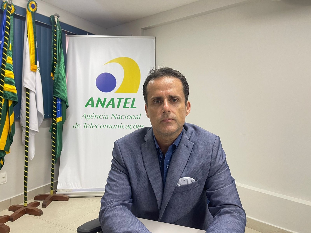 O gerente regional da Anatel, Francisco José Matias.