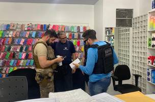 A ação contou com a participação da Polícia Civil e da Receita Federal. (Foto: Ascom/Segurança Piauí)