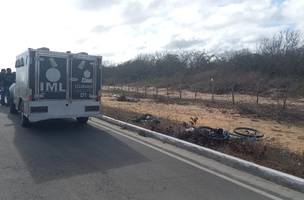 Ciclista morre atropelado em Parnaíba. (Foto: Reprodução/ PM-PI)