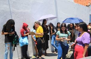 Enem 2023: veja como foi segundo dia de provas em Teresina. (Foto: Narcílio Costa/ Correio Piauiense)