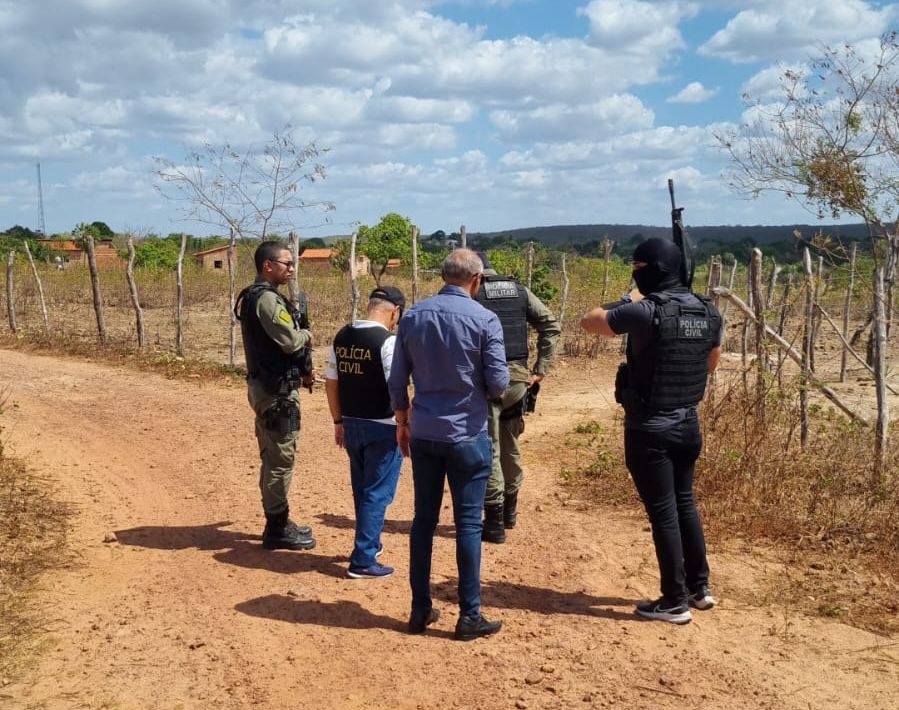 Operação encontra acampamento montado por traficantes no Norte do Piauí.