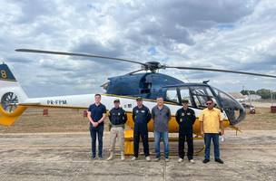 Polícia Civil anuncia chegada de novos helicópteros para reforçar segurança. (Foto: Reprodução/ Ascom)