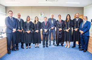 Posso dos novos juízes do Tribunal de Justiça do Piauí (Foto: Ascom/TJ-PI)