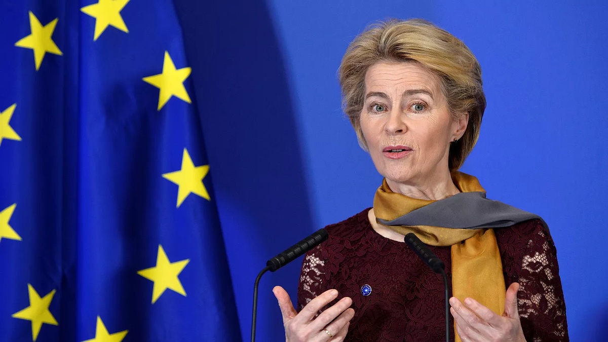 Ursula Van der Leyen, presidente da União Europeia.