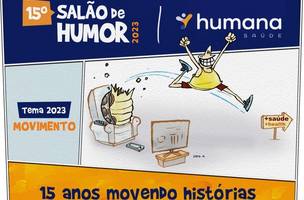 15º Salão de Humor Humana Saúde. (Foto: Divulgação/ Ascom)