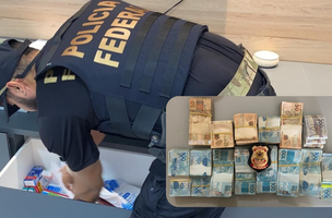 As equipes foram responsáveis pelo cumprimento de 34 mandados de busca e apreensão e 12 mandados de sequestro de bens e valores. (Foto: Polícia Federal)