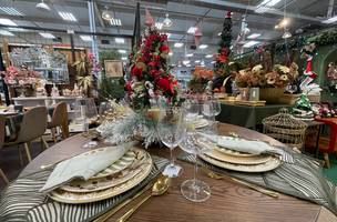 Mesa posta perfeita neste Natal. (Foto: Luis Fernando Amaranes/ Correio Piauiense)
