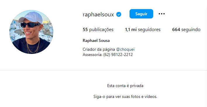 Raphael Sousa, criador da Choquei.