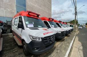 Sesapi recebe 11 novas ambulâncias do Ministério da Saúde para reforçar o SAMU. (Foto: Reprodução/ Ascom)