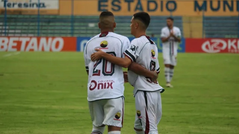 Fluminense-PI x Campinense Copa do Nordeste.