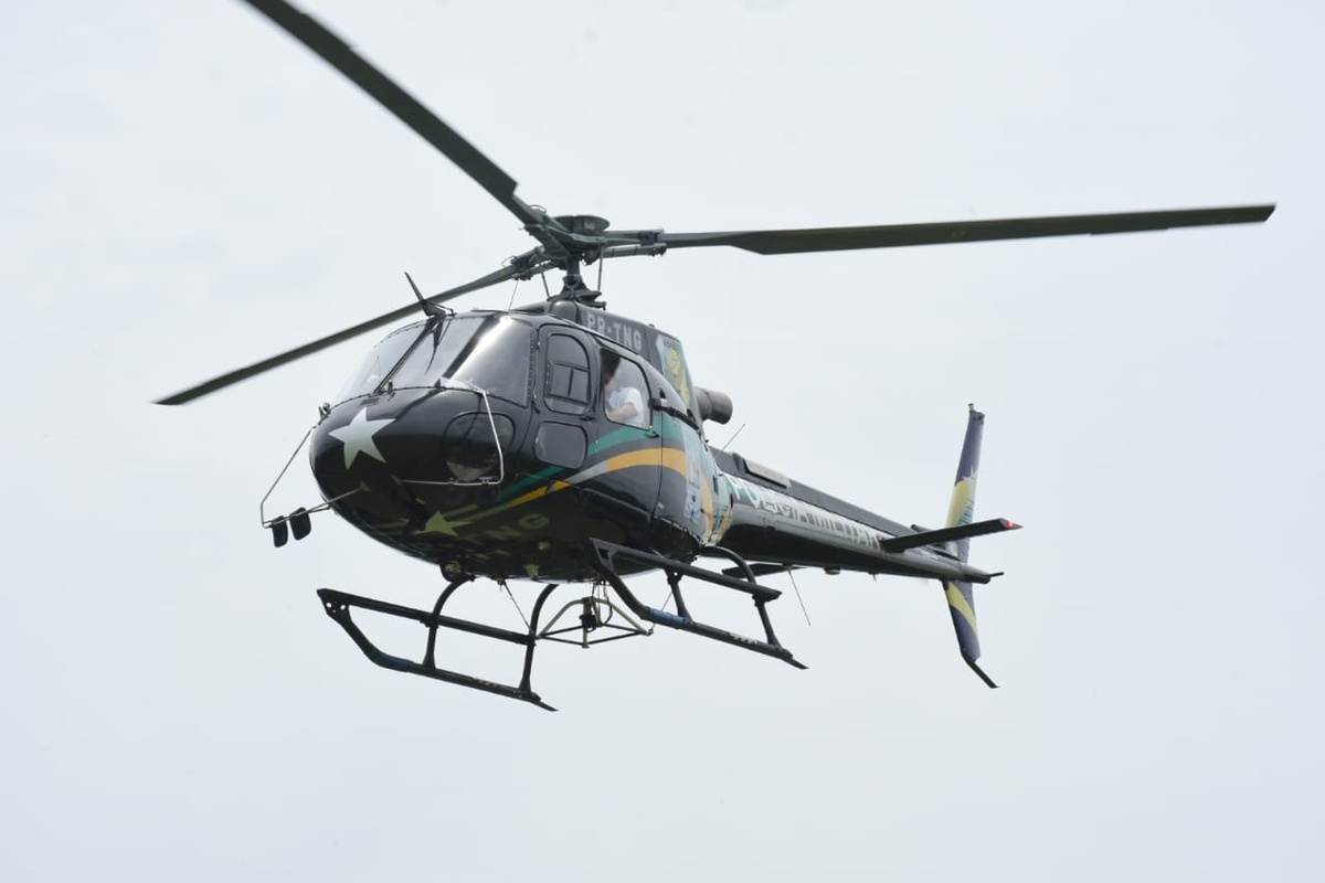 Helicóptero para segurança do Piauí