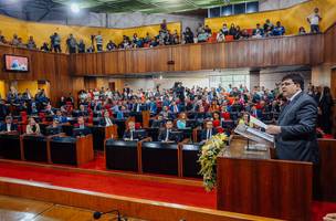 Mensagem anual do governador do Piauí (Foto: Reprodução/ Ascom)