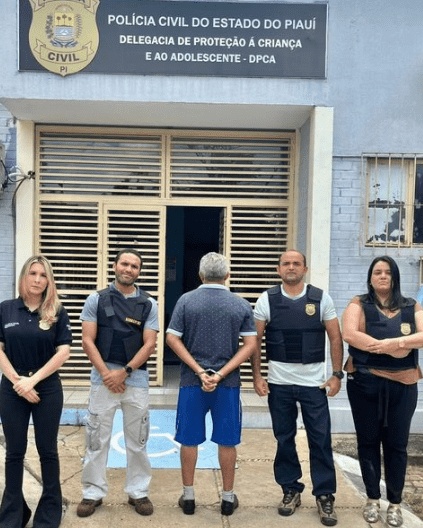Pai é preso acusado de estuprar filha dos 06 aos 13 anos em Teresina