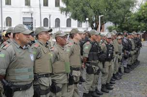 Policiais militares do Piauí (Foto: Reprodução/ Ascom)