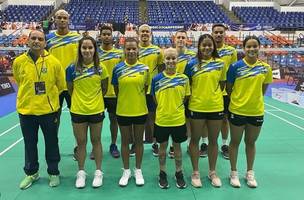 Seleção Brasileira de Badminton - Copa Pan-Americana. (Foto: Reprodução / Instagram)