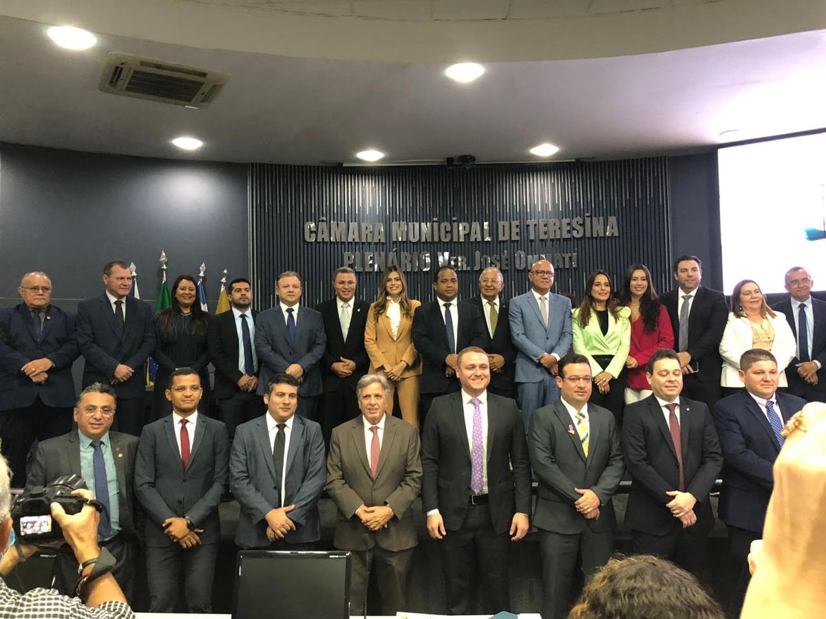 Solenidade de abertura do ano legislativo na Câmara Municipal de Teresina