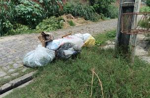 Acúmulo de lixo em ruas de Teresina (Foto: Foto: Narcílio Costa/Correio Piauiense)
