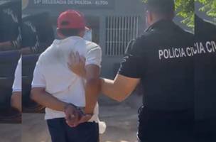 O acusado foi preso pela Polícia Civil do Piauí (Foto: Reprodução/ Ascom)
