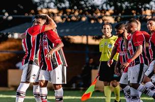 Partida do River e Fluminense-PI (Foto: Foto/Reprodução Instagram)