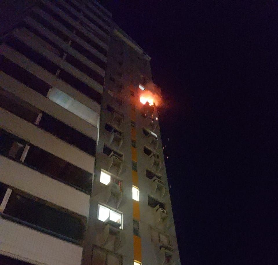 Incêndio em apartamento da Zona Leste de Teresina
