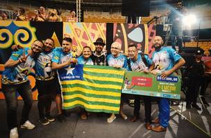 Luar do São João bicampeã do Globo Nordeste (Foto: Reprodução/Ascom)