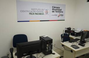 Novo Posto de Identificação na Câmara Municipal de Teresina. (Foto: Reprodução/ Ascom)