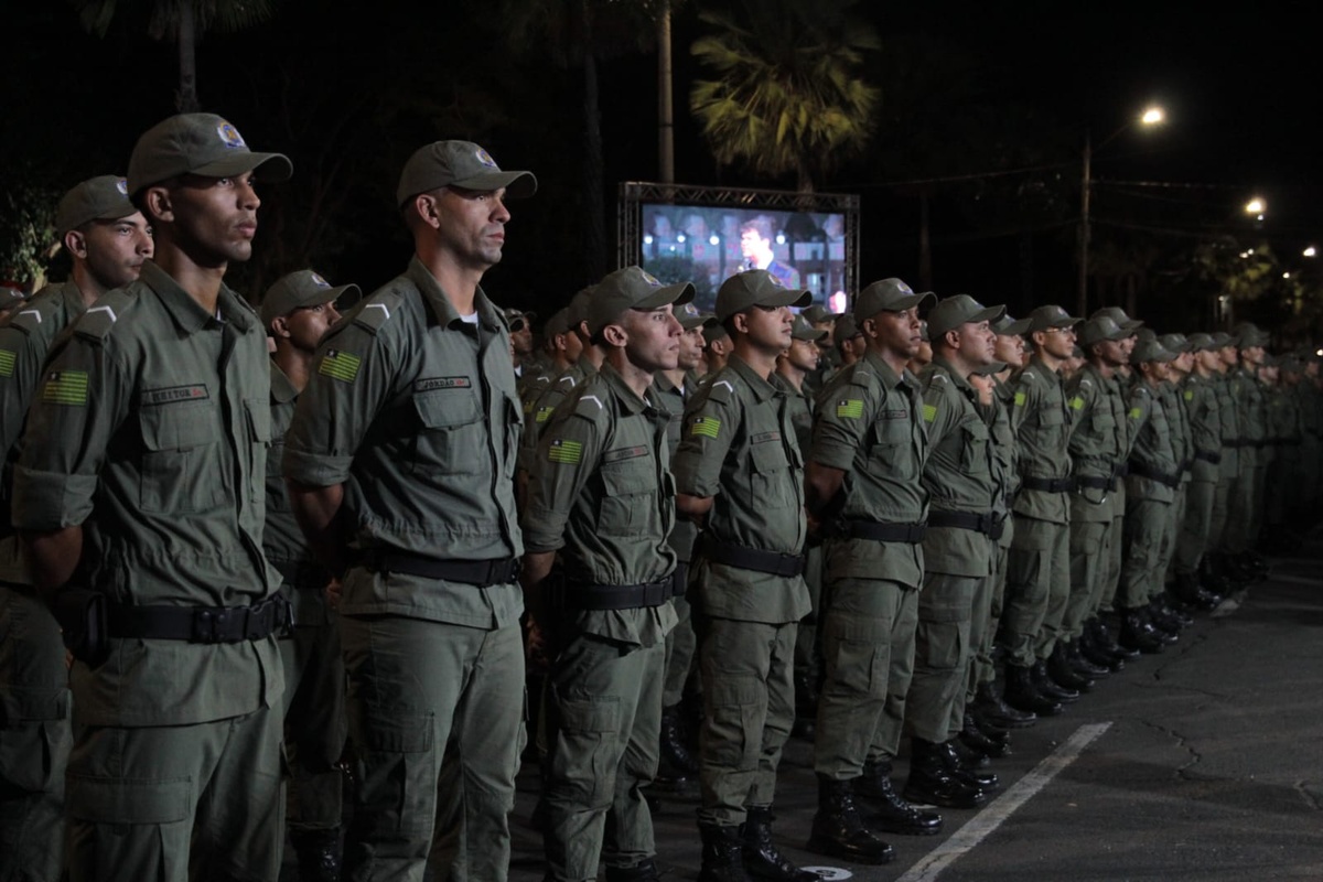 Promoção de policiais militares no aniversário de 188 anos da PM-PI