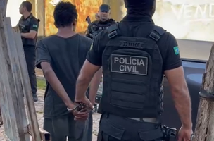 Três suspeitos presos (Foto: Reprodução/Ascom)