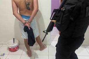 Acusado de ser mandante de chacina no Piauí é preso no Maranhão pela Polícia Civil. (Foto: Reprodução/ SSP-PI)