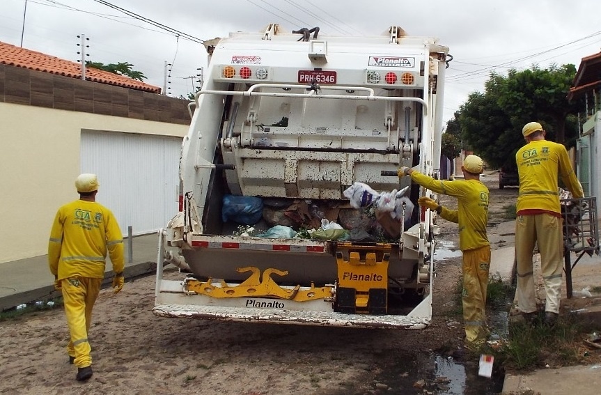 Coleta de lixo em Teresina