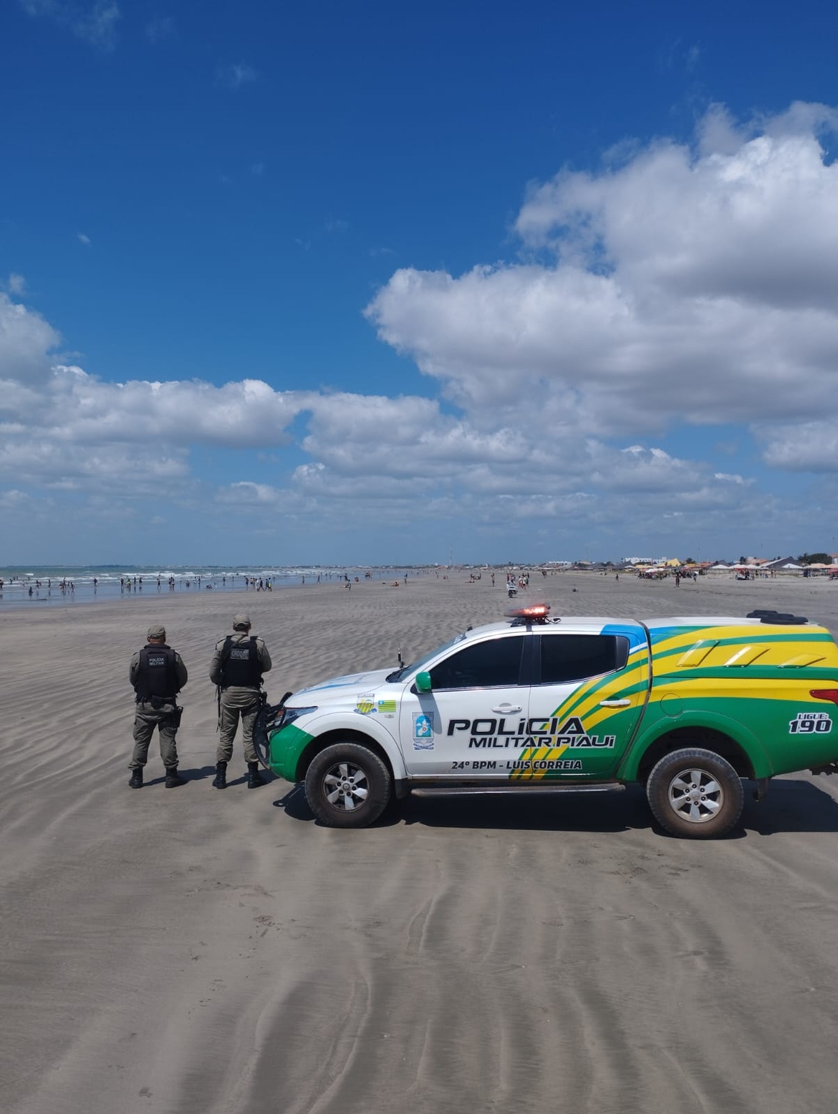 Mais segurança no litoral piauiense