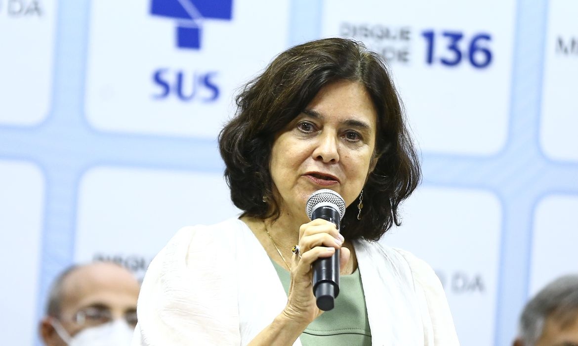 Ministra da Saúde, Nísia Trindade.