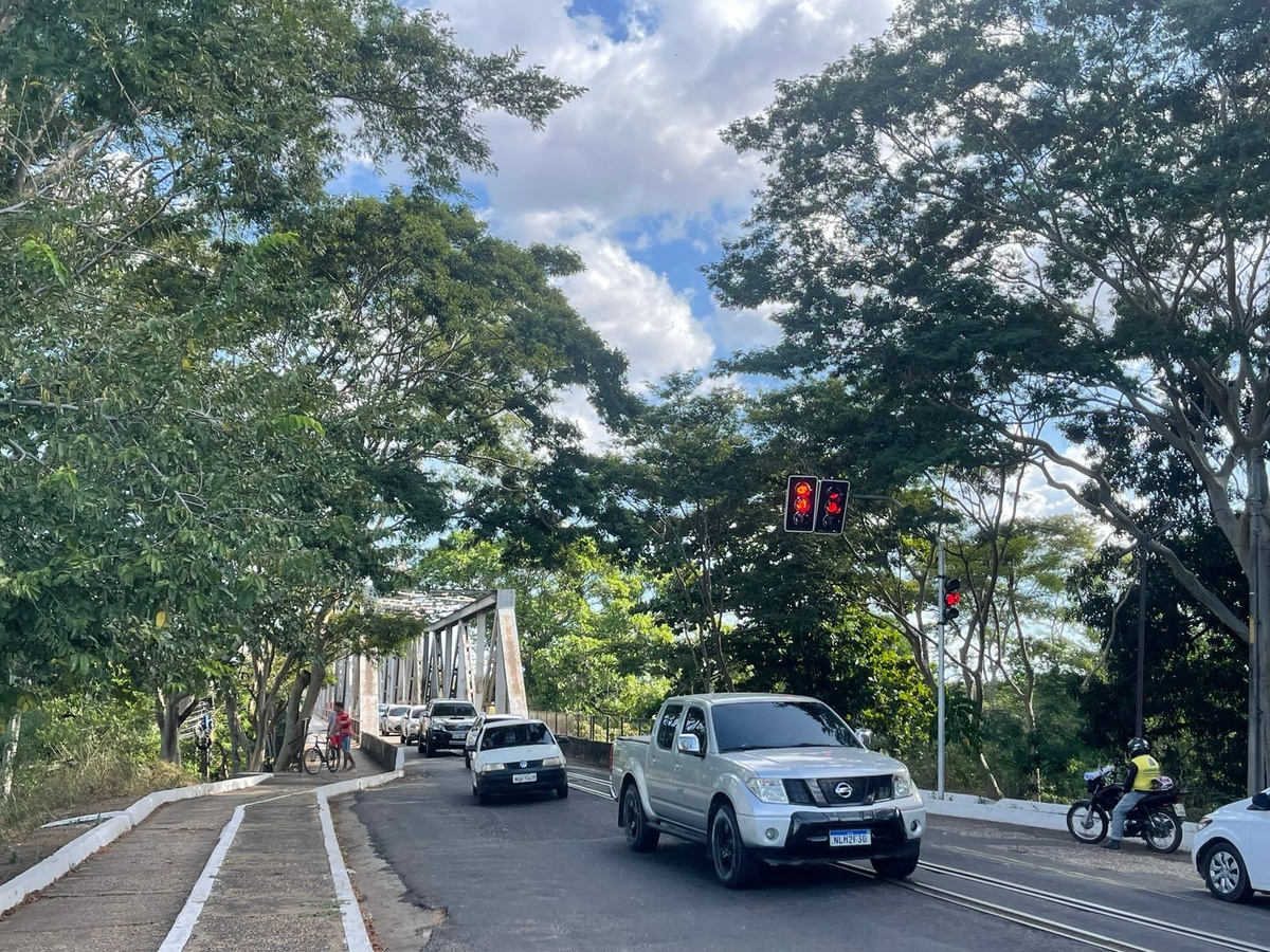 Mudanças no tráfego da Ponte Metálica entre Teresina e Timon iniciam nesta segunda-feira (17).