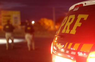 O acidente aconteceu por volta de meia noite. (Foto: PRF-PI)