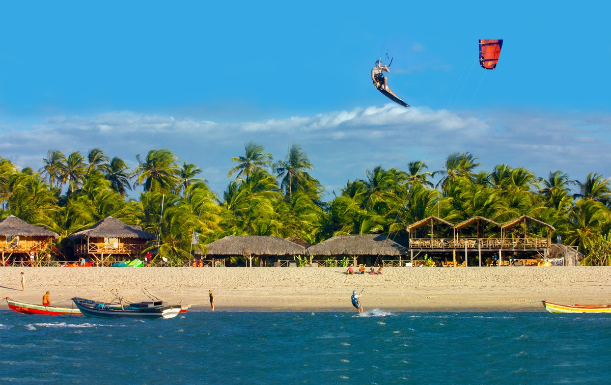 Praia de Barra Grande, no Piauí.