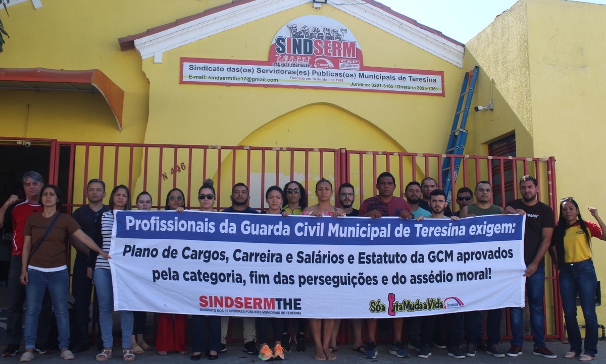 Servidores realizarão manifestação em Teresina