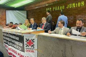 Audiência Pública aborda concessão de hospitais estaduais à iniciativa privada. (Foto: Luis Fernando Amaranes/ Correio Piauiense)