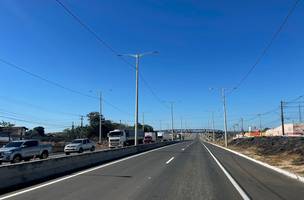 Duplicação da BR-316 em Teresina. (Foto: Luis Fernando Amaranes/ Correio Piauiense)