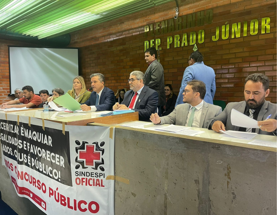 O debate pela administração de unidades de saúde do estado ocorreu hoje (10), no plenarinho da Alepi.
